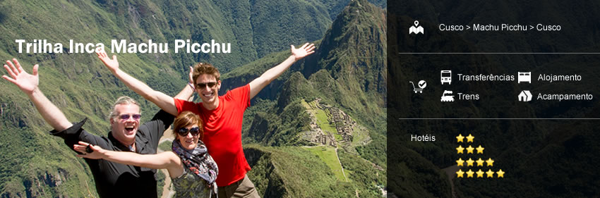 tours trilha inca machu picchu