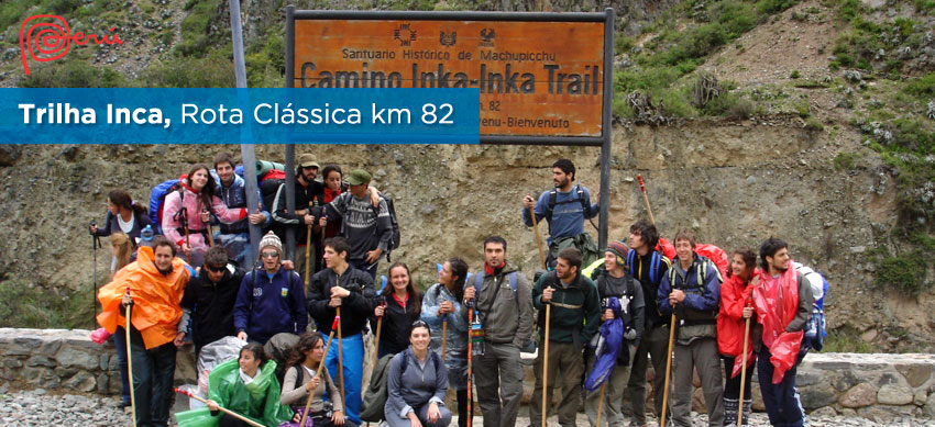 rota classica trilha inca