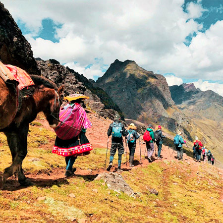 Lares trek Trilha Inca para Machu Picchu