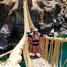 Pontes Incas na Trilha Inca