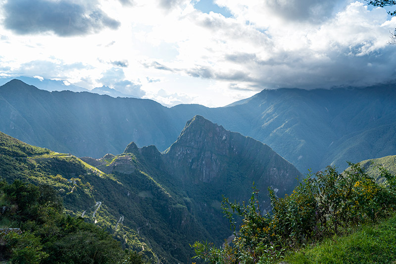 Vista de Machu Picchu de Intipunku